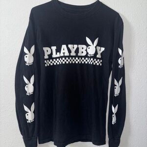 Playboy Women's Black T-shirt